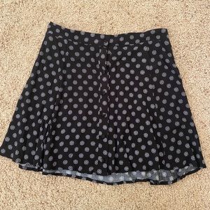 LA hearts black and white skirt from PacSun